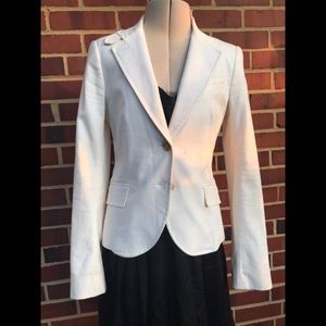 Theory White Blazer - Sz 2